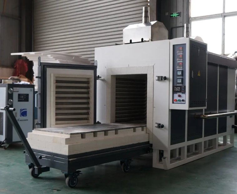 High Temperature Car Bottom Shuttle Kiln Heat Treatment Furnace